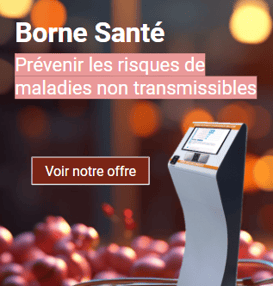 Widget borne sante